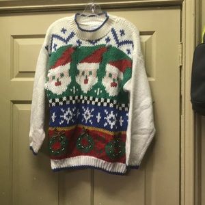 Color Cues knitted sweater holiday style